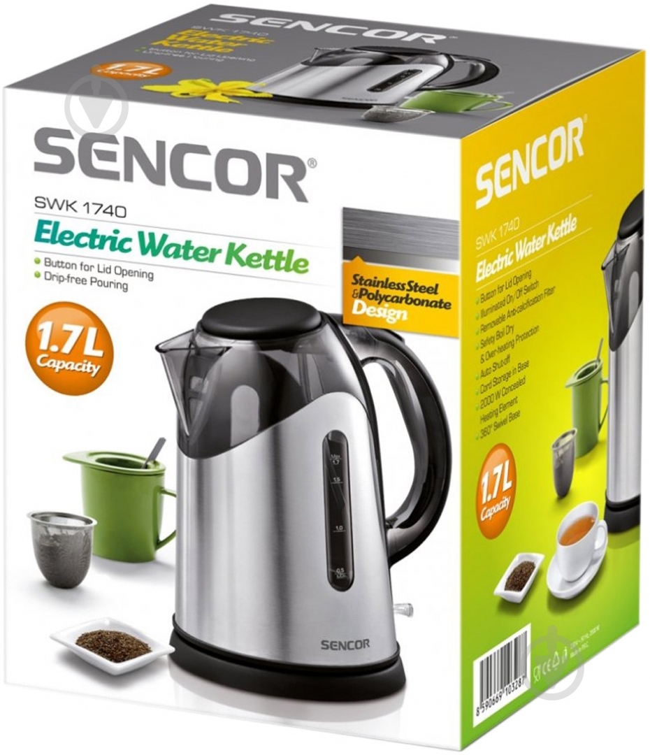 Электрочайник Sencor SWK1740 - фото 2