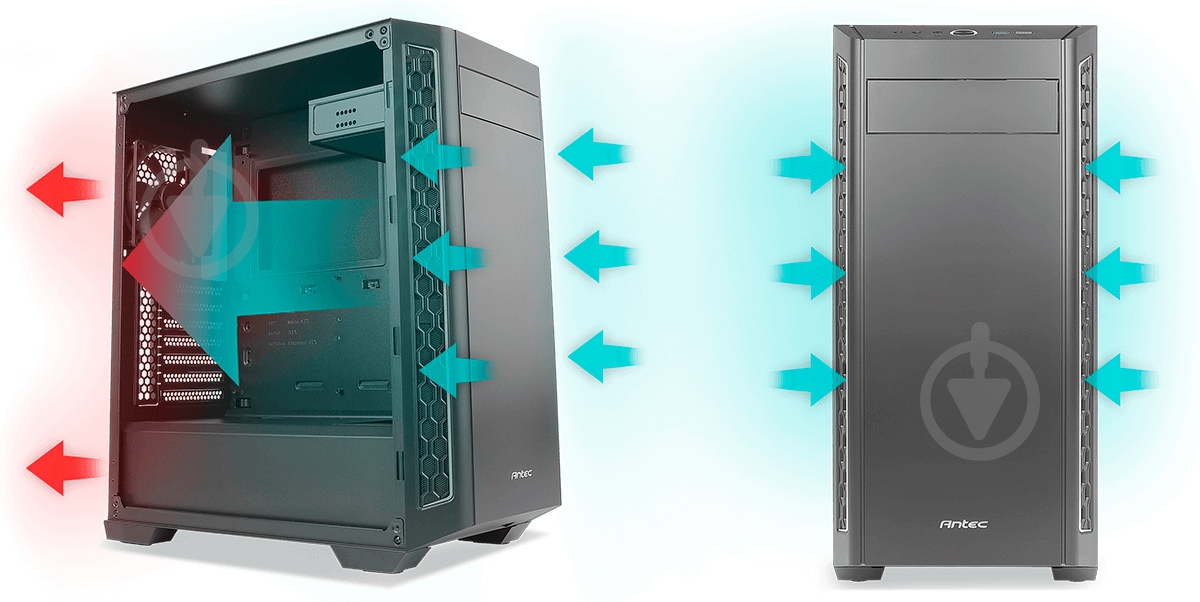 Корпус Antec P7 NEO Silent (0-761345-81071-5) - фото 12