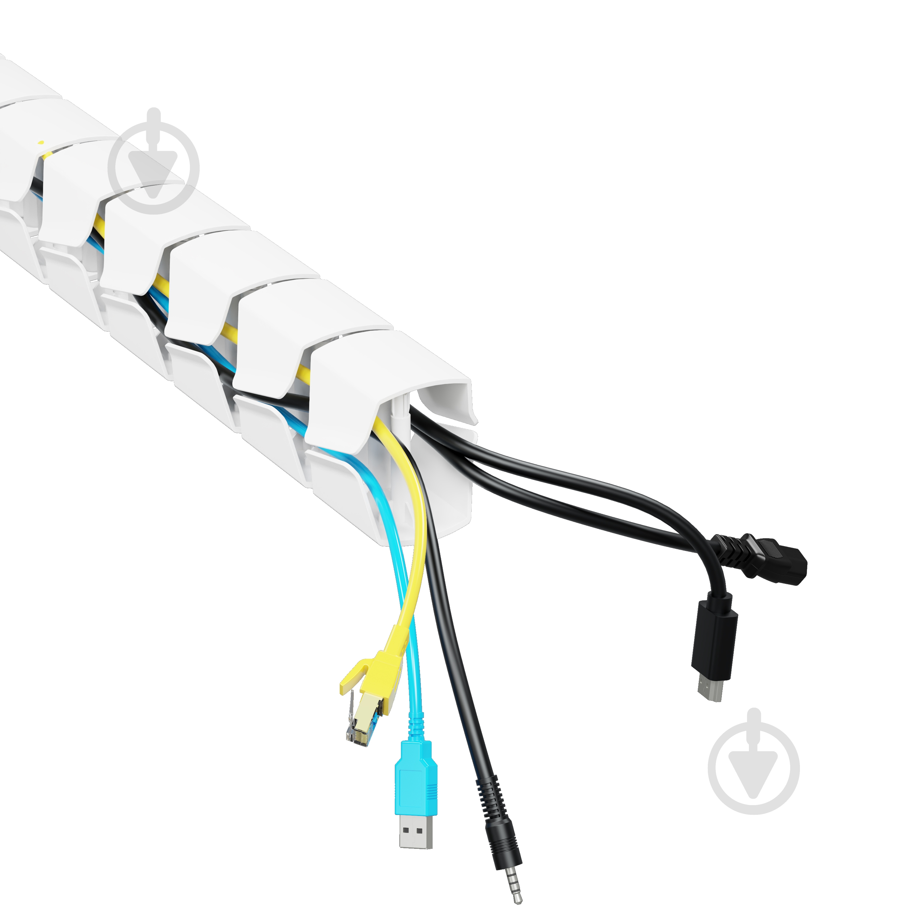 Органайзер для кабелей OfficePro CM800W White - фото 6