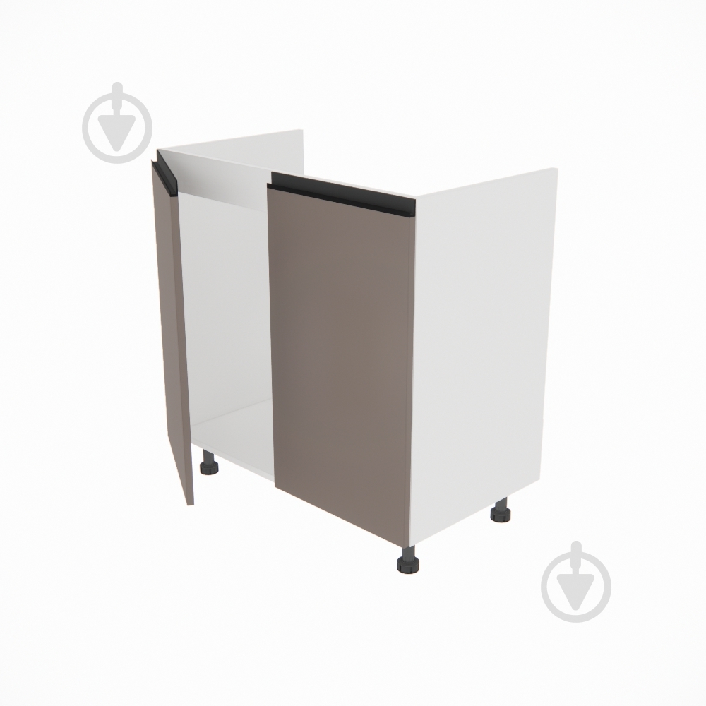 Тумба нижняя Софи (Н 80 М) глиняный серый/белый Світ Меблів - фото 2 Тумба нижняя Софи (Н 80 М) глиняный серый/белый Світ Меблів - фото 2