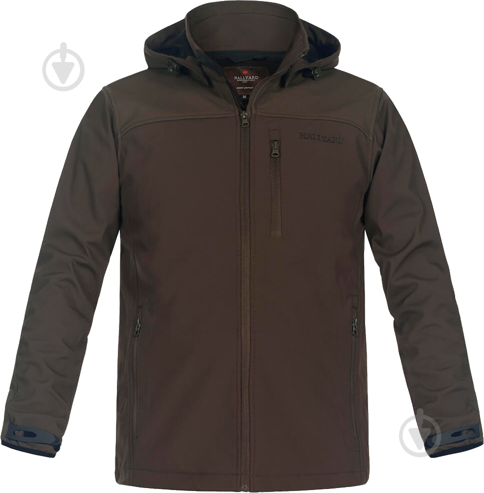 Куртка мужская демисезонная Hallyard Scarba 2324.06.23 р.3XL коричнево-зеленая - фото 1 Куртка мужская демисезонная Hallyard Scarba 2324.06.23 р.3XL коричнево-зеленая - фото 1