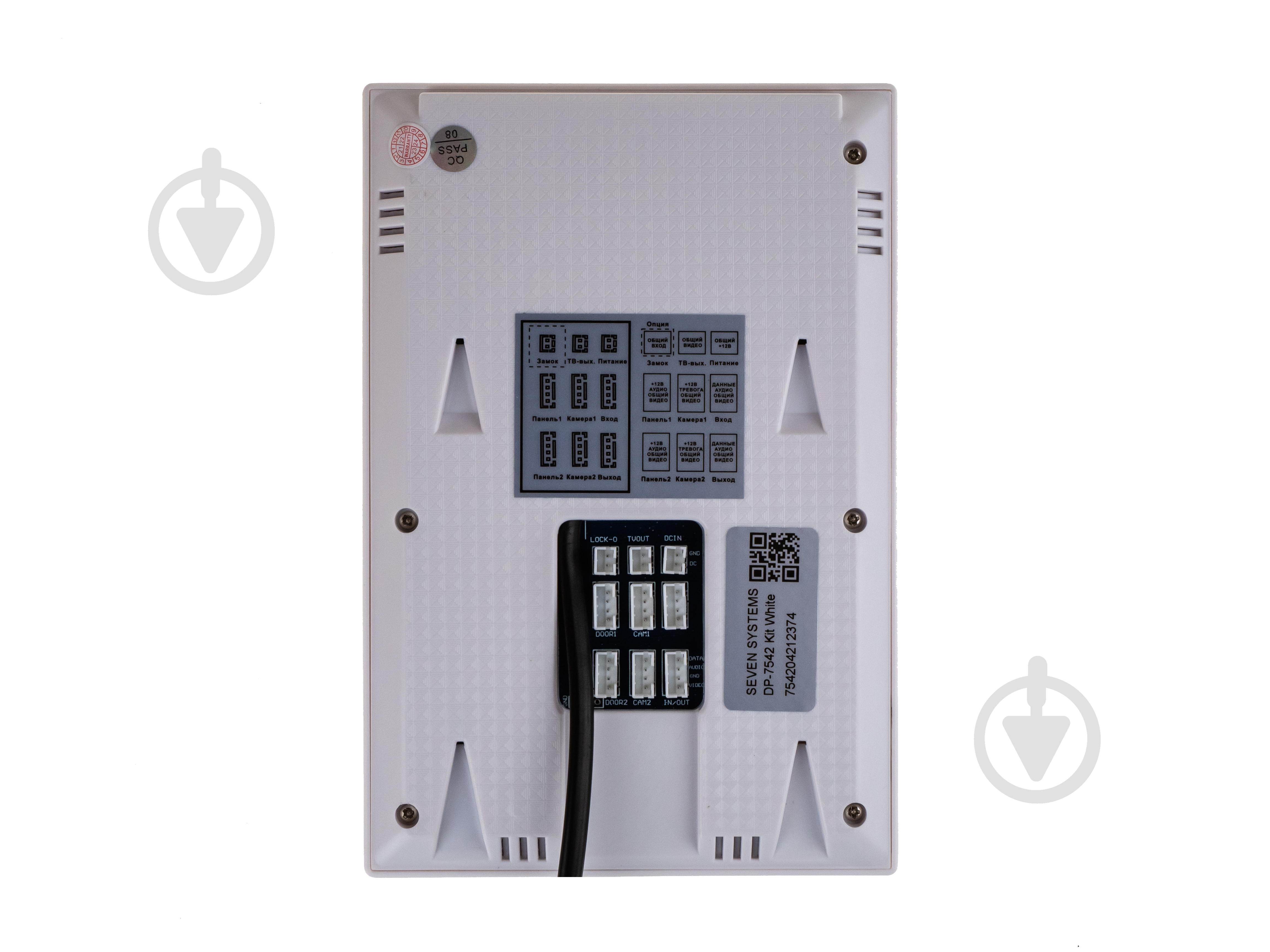 Комплект видеодомофона SEVEN Systems DP7574w - фото 2 Комплект видеодомофона SEVEN Systems DP7574w - фото 2