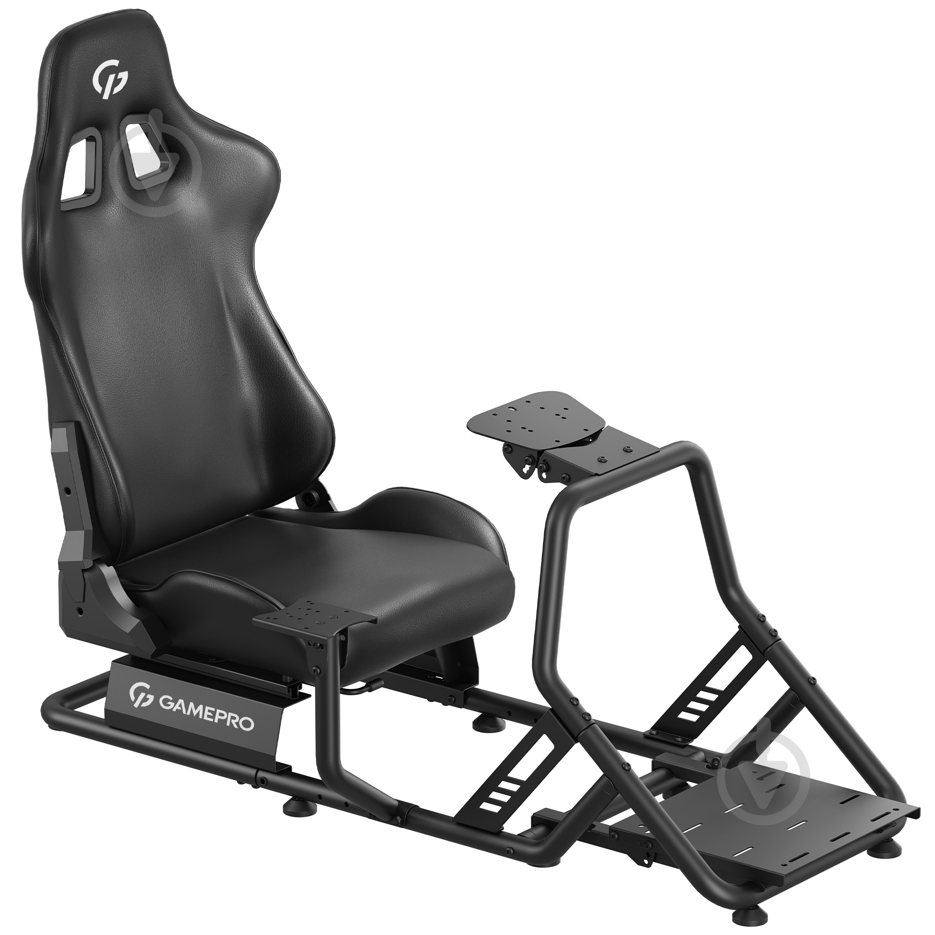 Кресло игровое GamePro RS100 Black черный - фото 1 Кресло игровое GamePro RS100 Black черный - фото 1