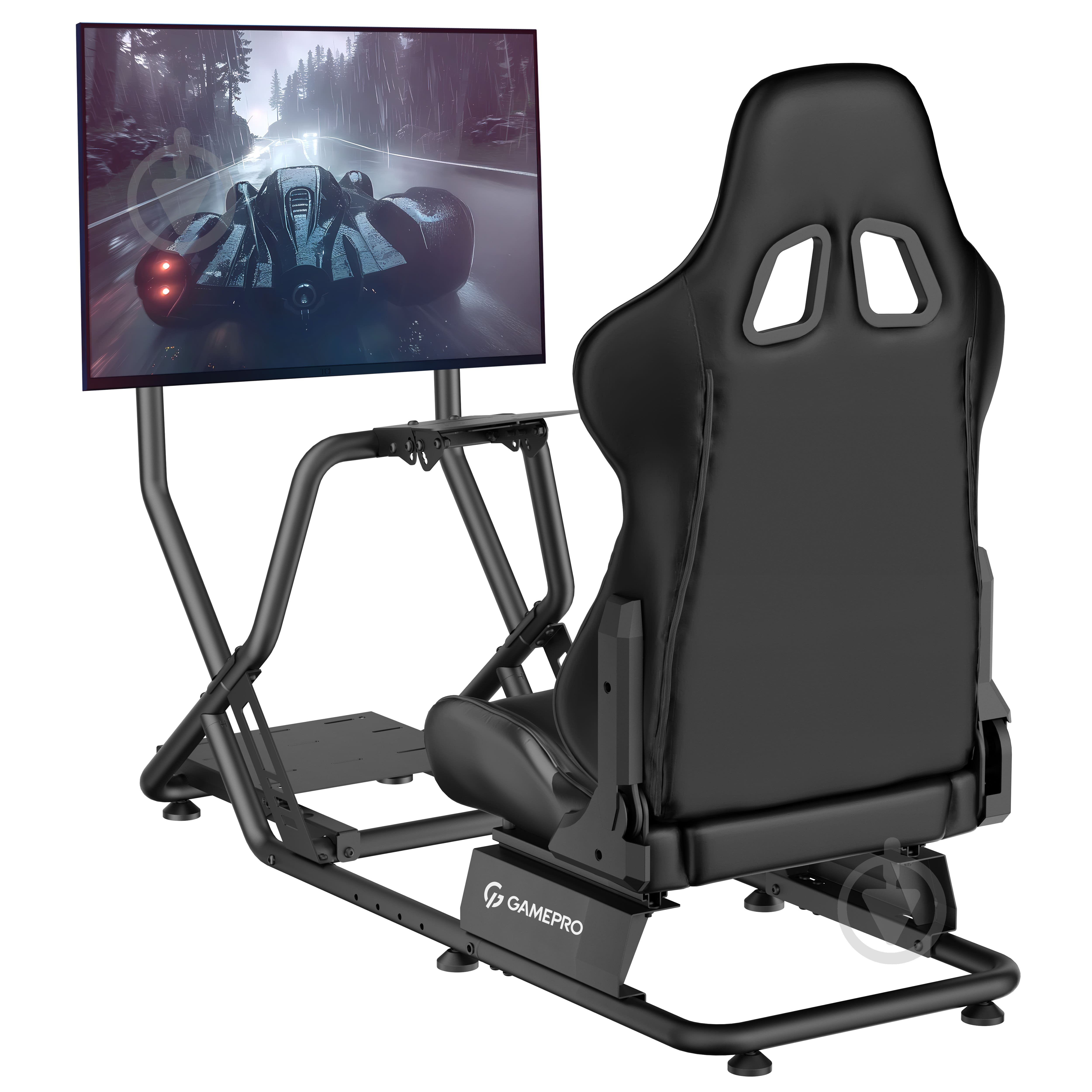 Кресло игровое GamePro RS115 Black черный - фото 2 Кресло игровое GamePro RS115 Black черный - фото 2