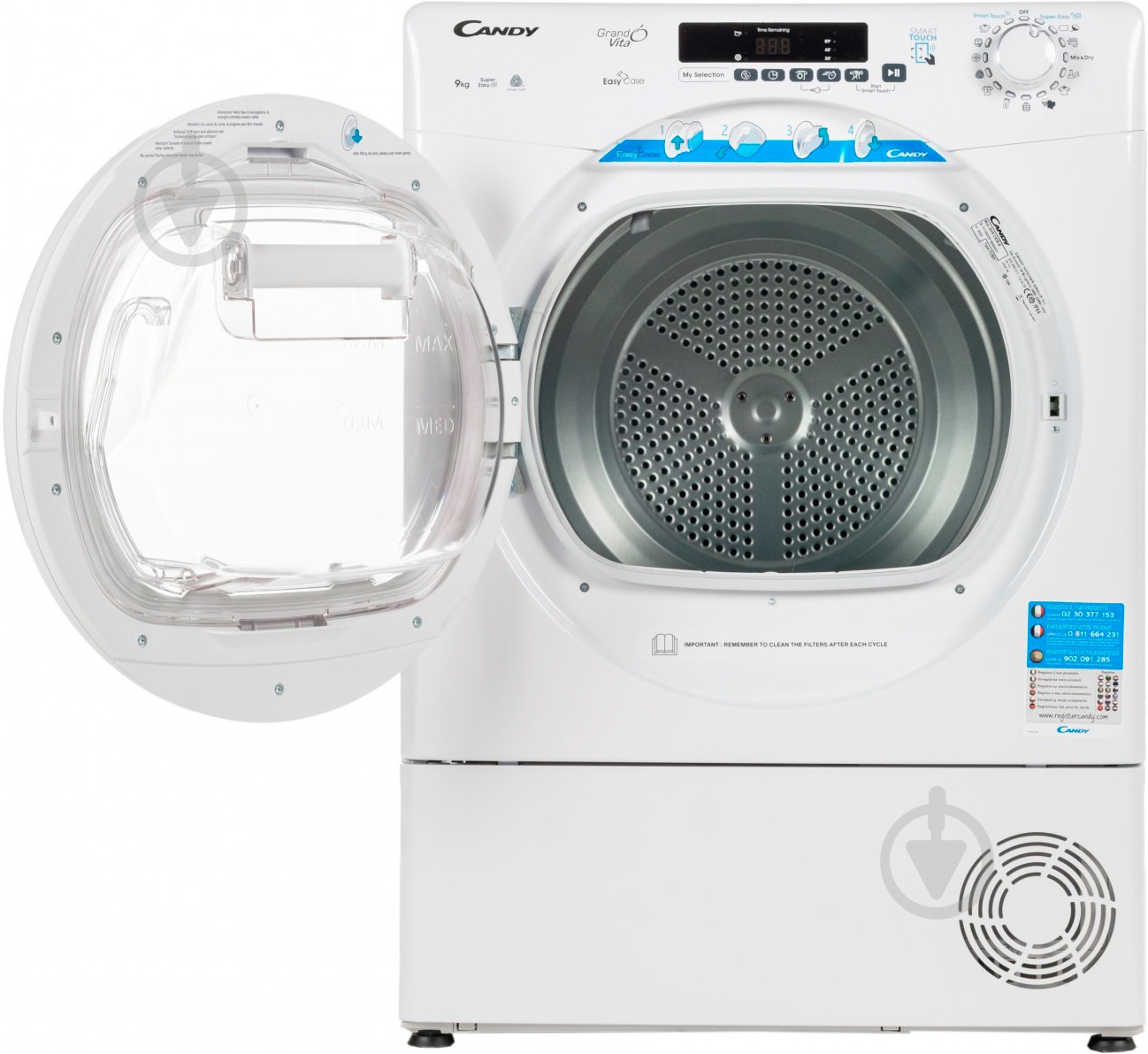 Сушильная машина Candy GVS C9DE-S - фото 4