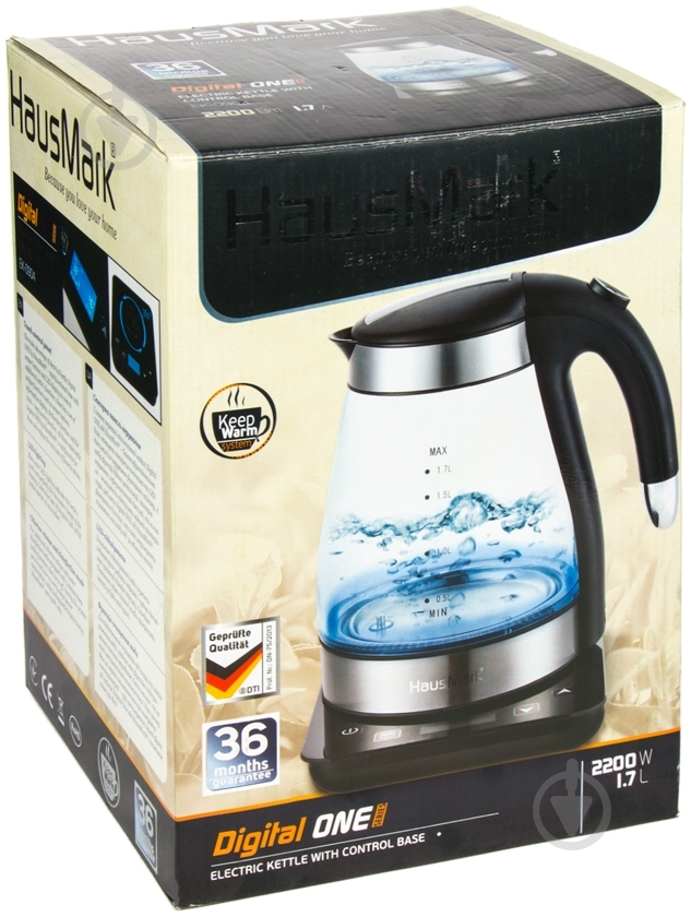 Электрочайник HausMark EK-0904 - фото 5