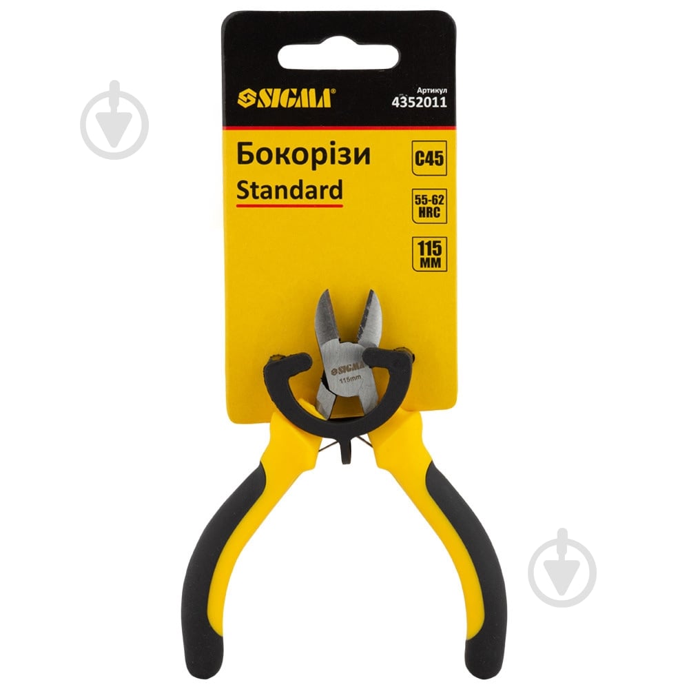 Бокорезы Sigma 115мм Standard 1 шт. 4352011 - фото 4