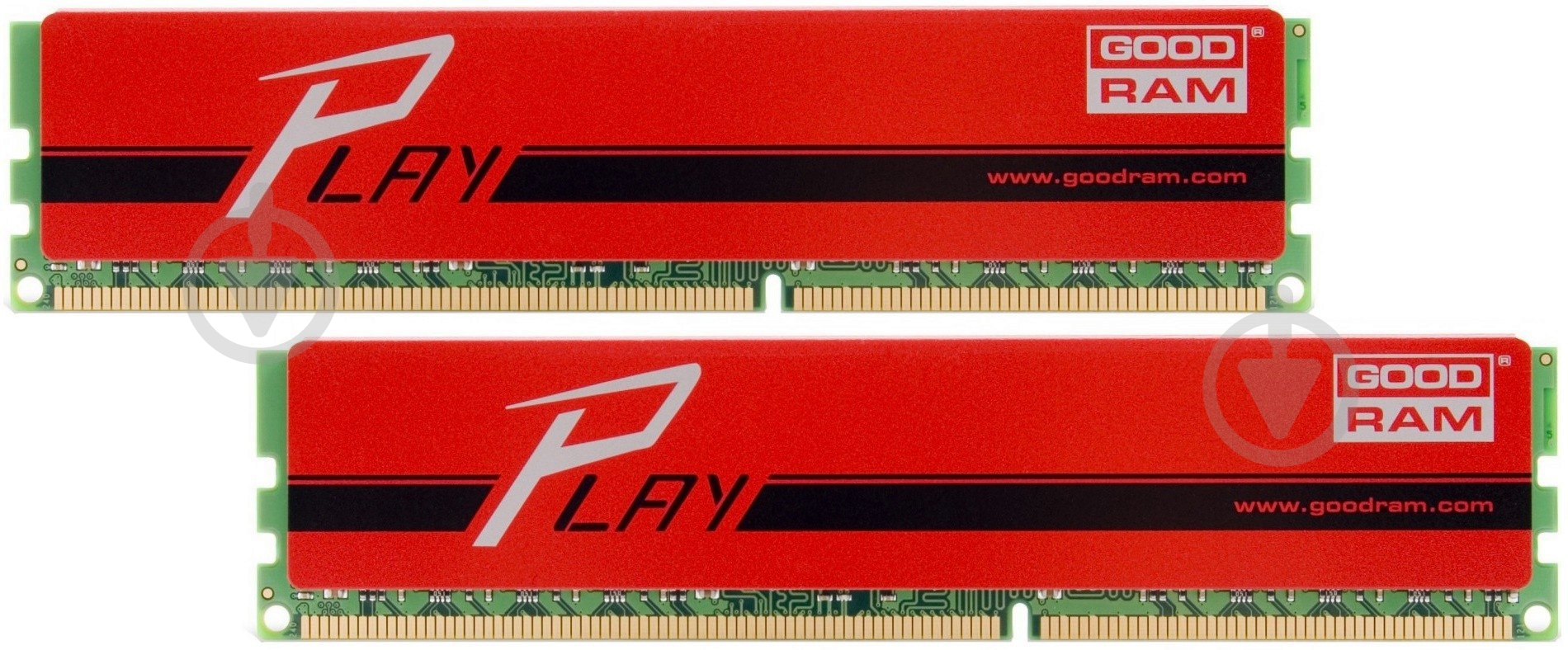 Оперативна пам'ять GOODRAM DDR3 SDRAM 8 GB (2x4GB) 1600 MHz (GYR1600D364L9S/8GDC) - фото 1 Оперативна пам'ять GOODRAM DDR3 SDRAM 8 GB (2x4GB) 1600 MHz (GYR1600D364L9S/8GDC) - фото 1