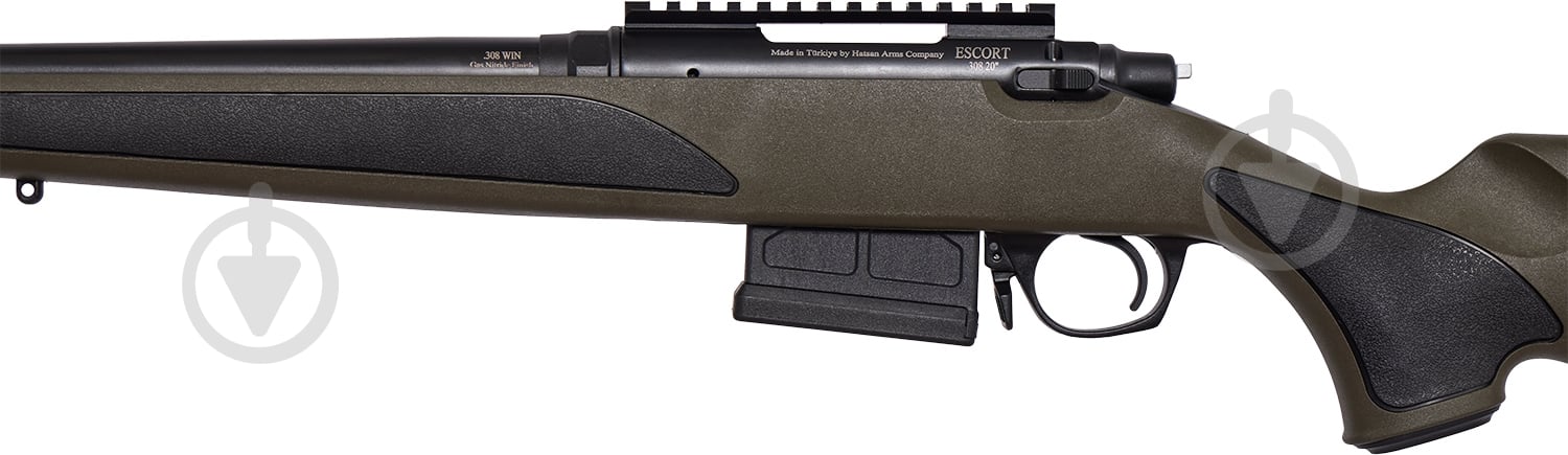 Карабін нарізний Hatsan Escort ERX 51 cм .308 Win планка, 5/8-24 ц:olive - фото 4 Карабін нарізний Hatsan Escort ERX 51 cм .308 Win планка, 5/8-24 ц:olive - фото 4