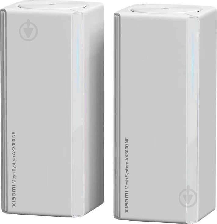 Маршрутизатор Xiaomi AX3000 Mesh System NE 2pack EU (DVB4458GL) - фото 1 Маршрутизатор Xiaomi AX3000 Mesh System NE 2pack EU (DVB4458GL) - фото 1