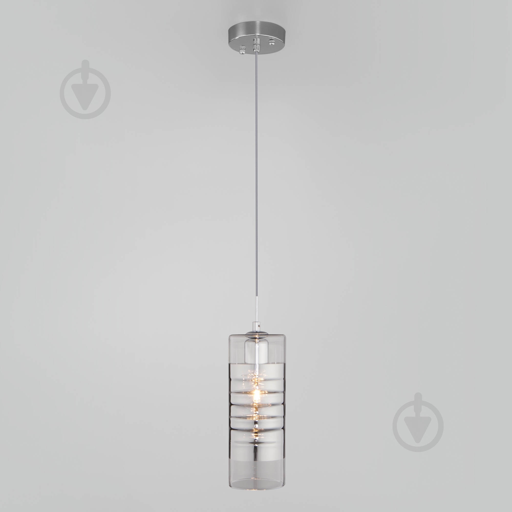 ВІТРИНА! Підвіс Strotskis Block 1x60 Вт E14 хром 50185/1 - фото 1