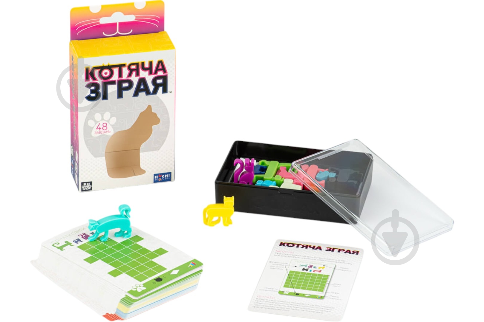 Головоломка FUN Games Игра - головоломка "Кошачья стая" (UKR) FGS68 - фото 1 Головоломка FUN Games Игра - головоломка "Кошачья стая" (UKR) FGS68 - фото 1