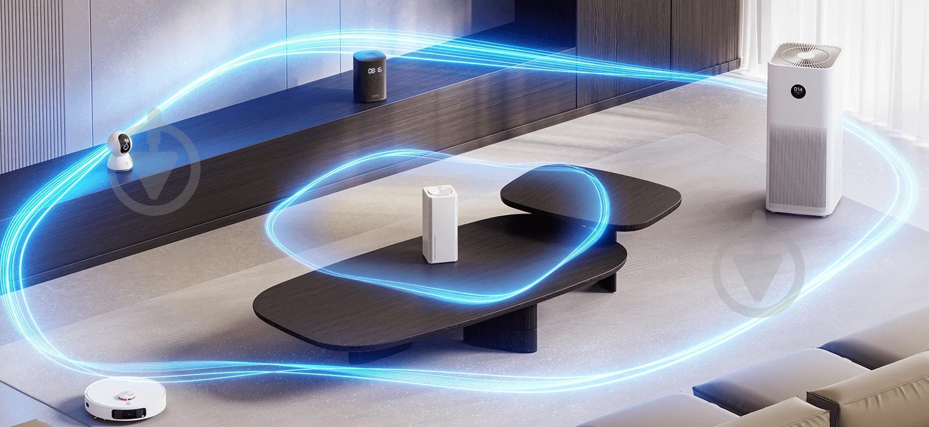 Маршрутизатор Xiaomi AX3000 Mesh System NE 1pack EU (DVB4459GL) - фото 5 Маршрутизатор Xiaomi AX3000 Mesh System NE 1pack EU (DVB4459GL) - фото 5