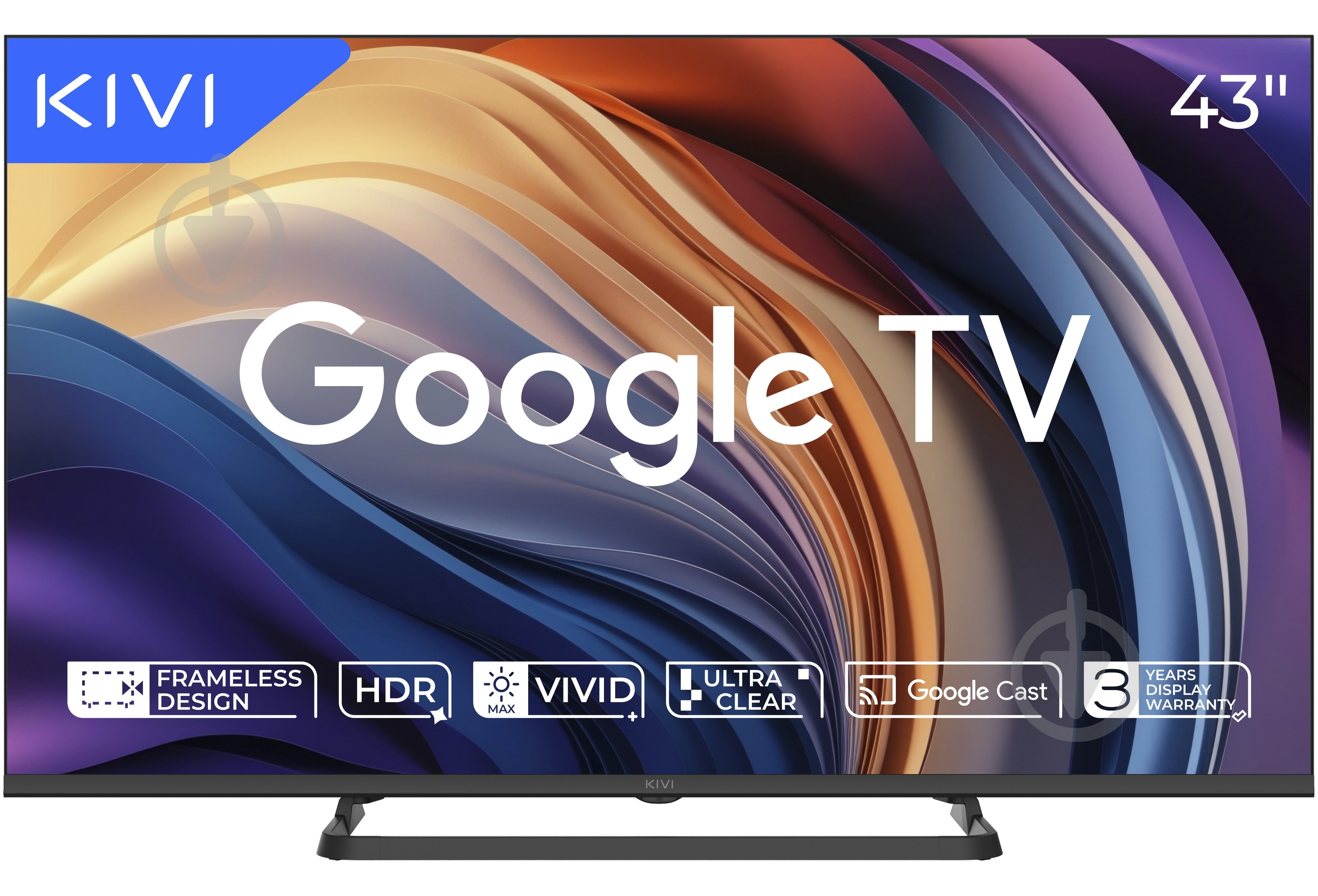 Телевизор Kivi 43U710QB Optima L5 - фото 1