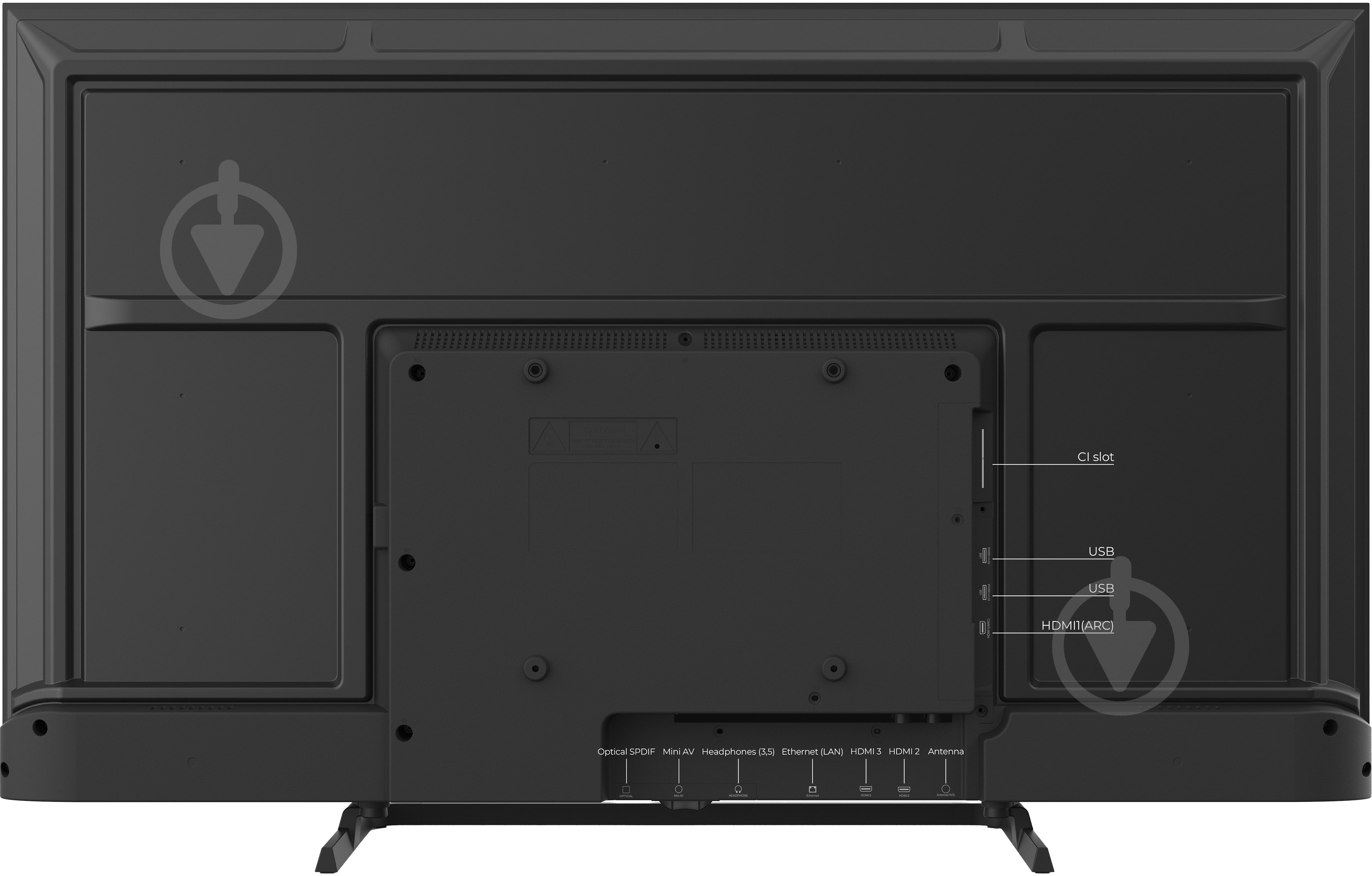 Телевизор Kivi 43U710QB Optima L5 - фото 6