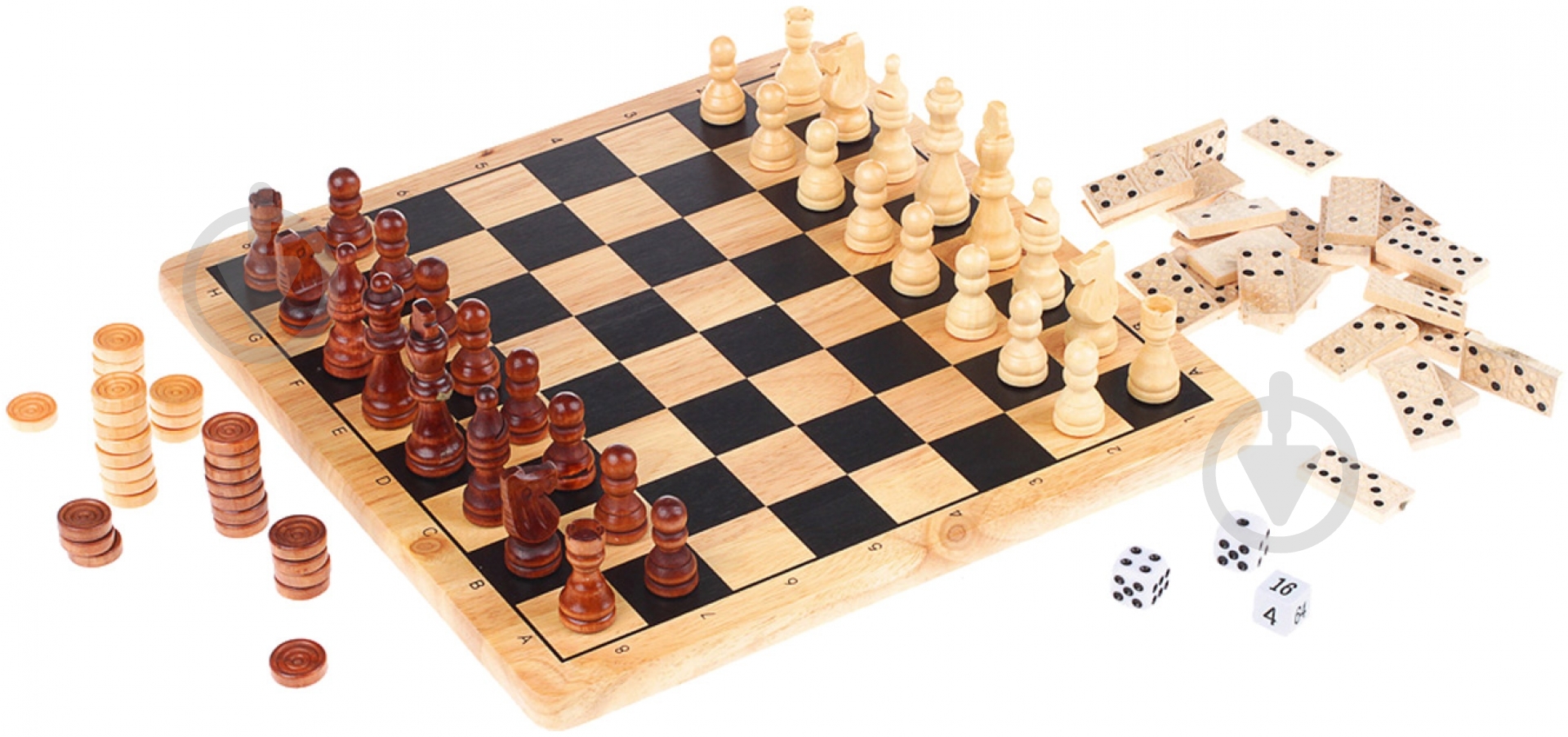 Игра настольная Tactic 5 в 1 14006 - фото 3 Игра настольная Tactic 5 в 1 14006 - фото 3