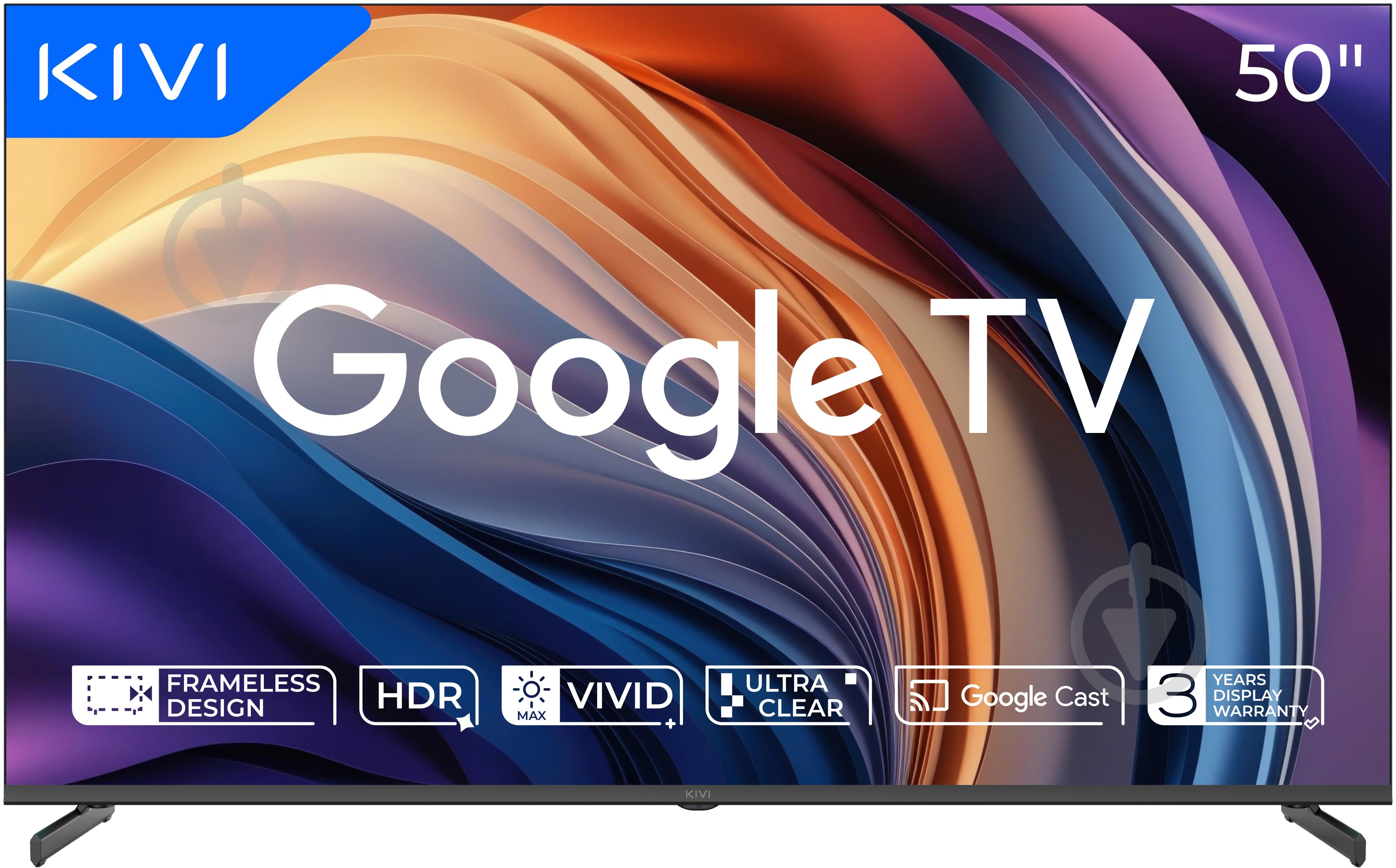 Телевизор Kivi 50U710QB Optima L5 - фото 1