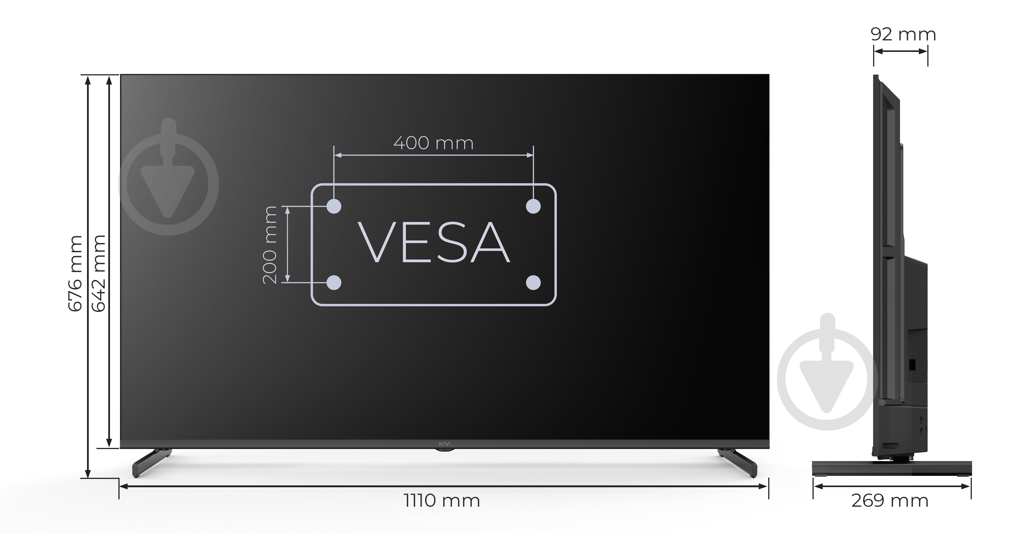 Телевизор Kivi 50U710QB Optima L5 - фото 7