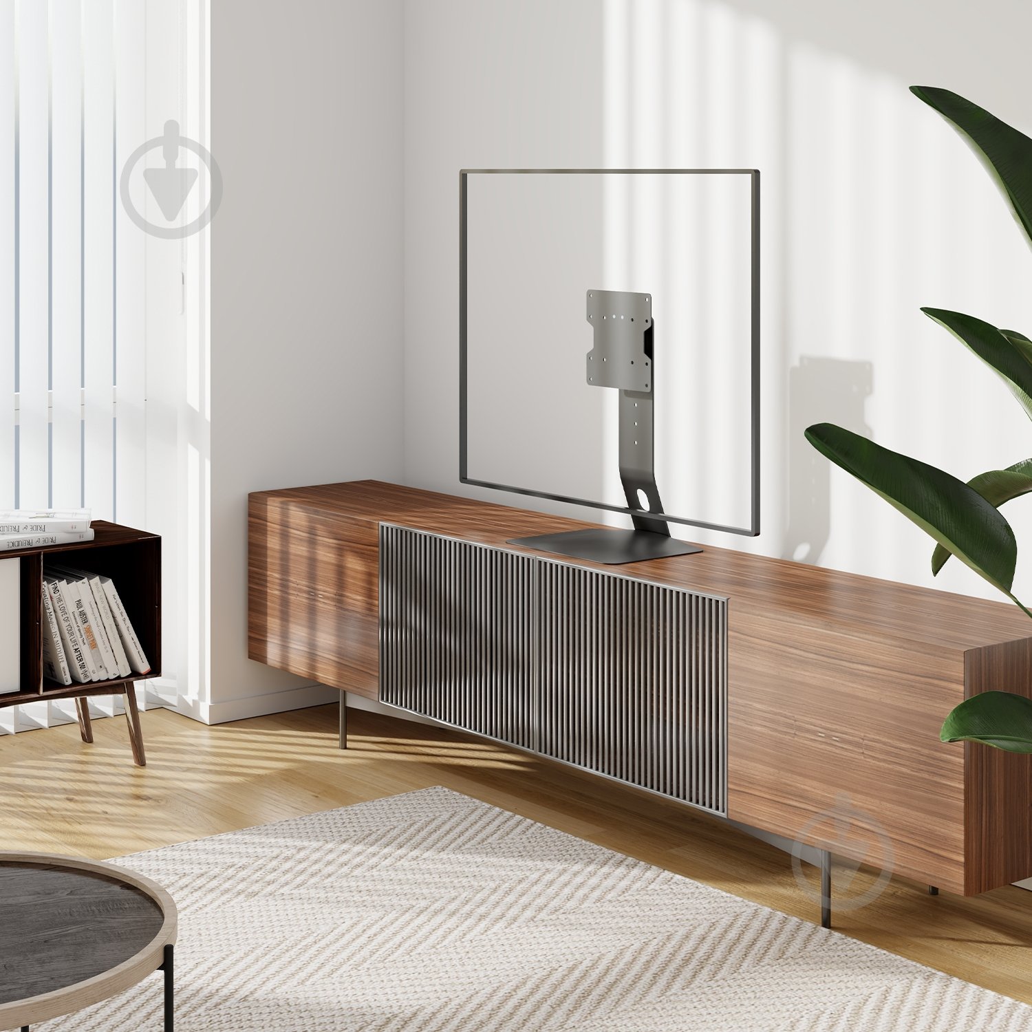 Подставка настольная для телевизора Kivi ТВ/TV BRACKET - Motion TV Stand поворотно-наклонные 32"-65" черный - фото 8