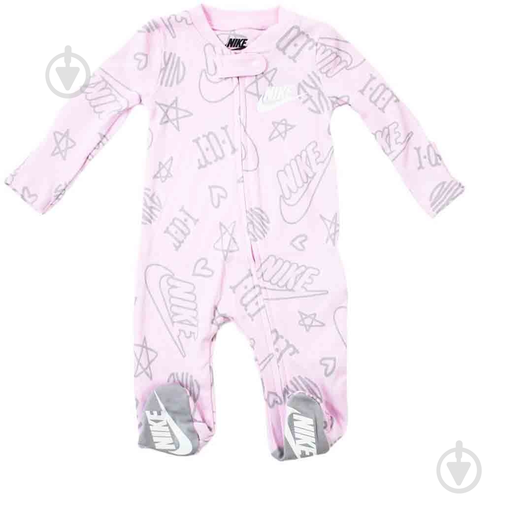 Боди для девочки Nike р.68 розовый 06I051-A9Y - фото 1