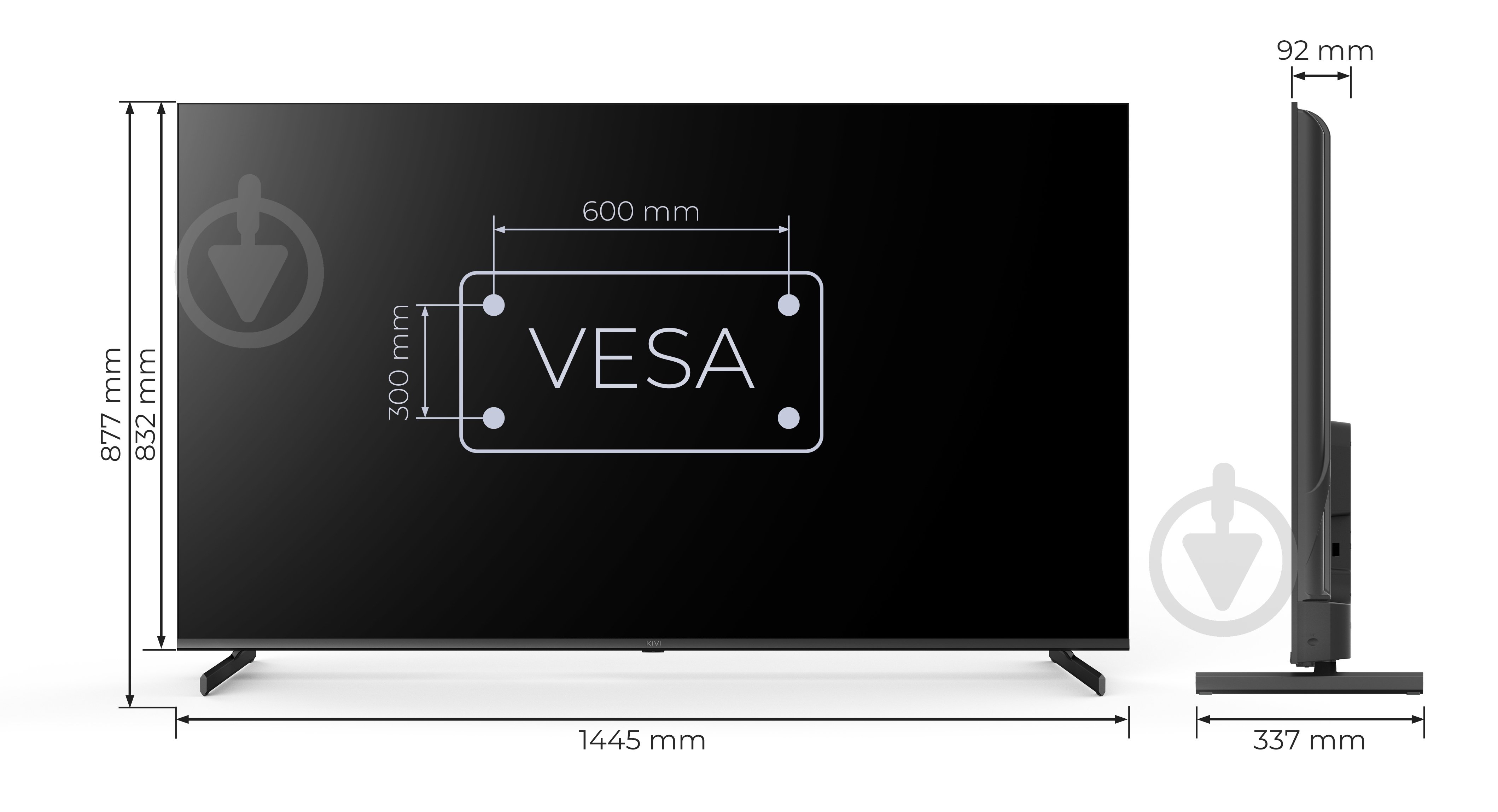 Телевизор Kivi 65U710QB Optima L5 - фото 8