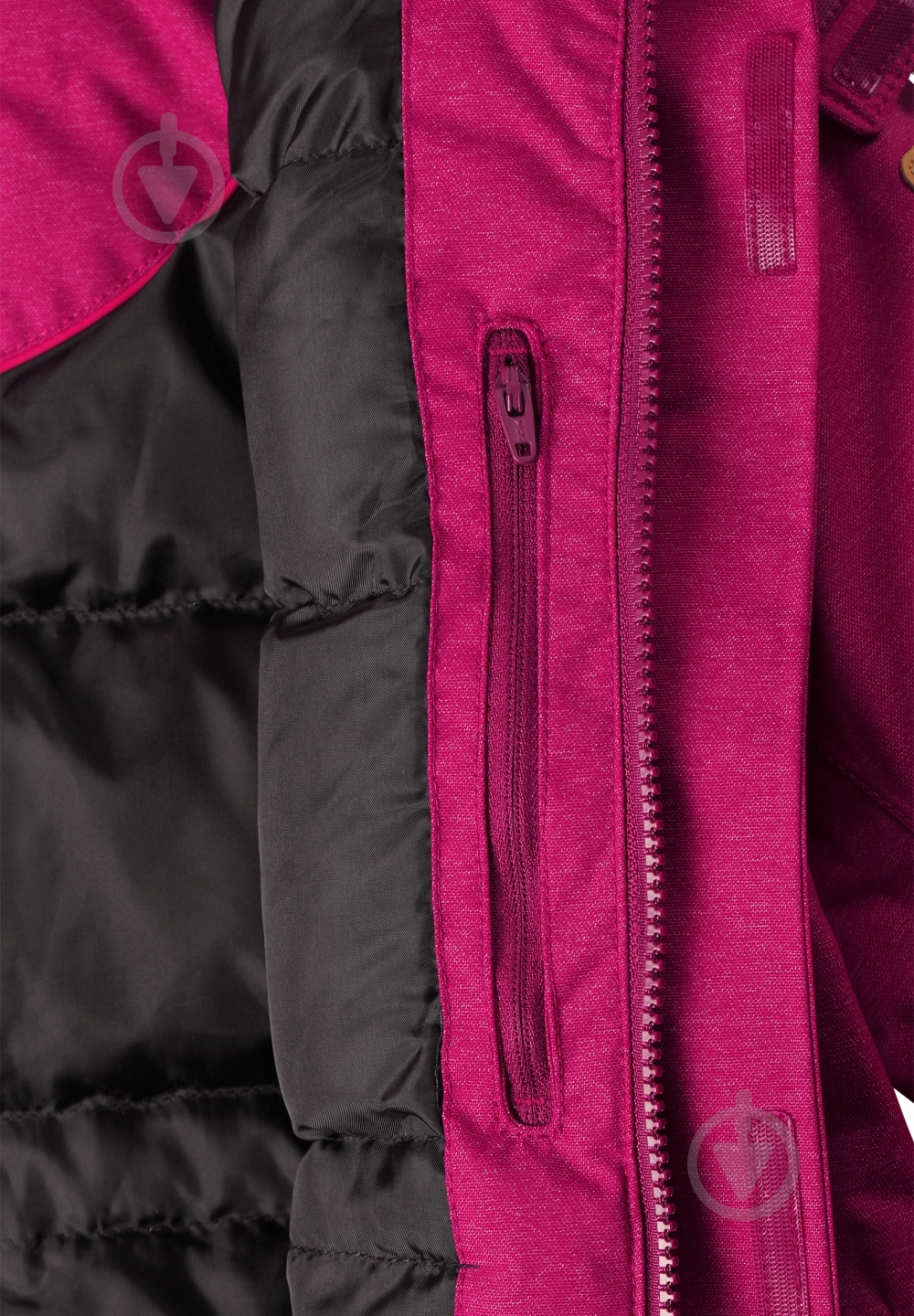 Куртка-пуховик для дівчинки Reima Reimatec+ Ugra р.134 вишневий 531375-3690 - фото 5