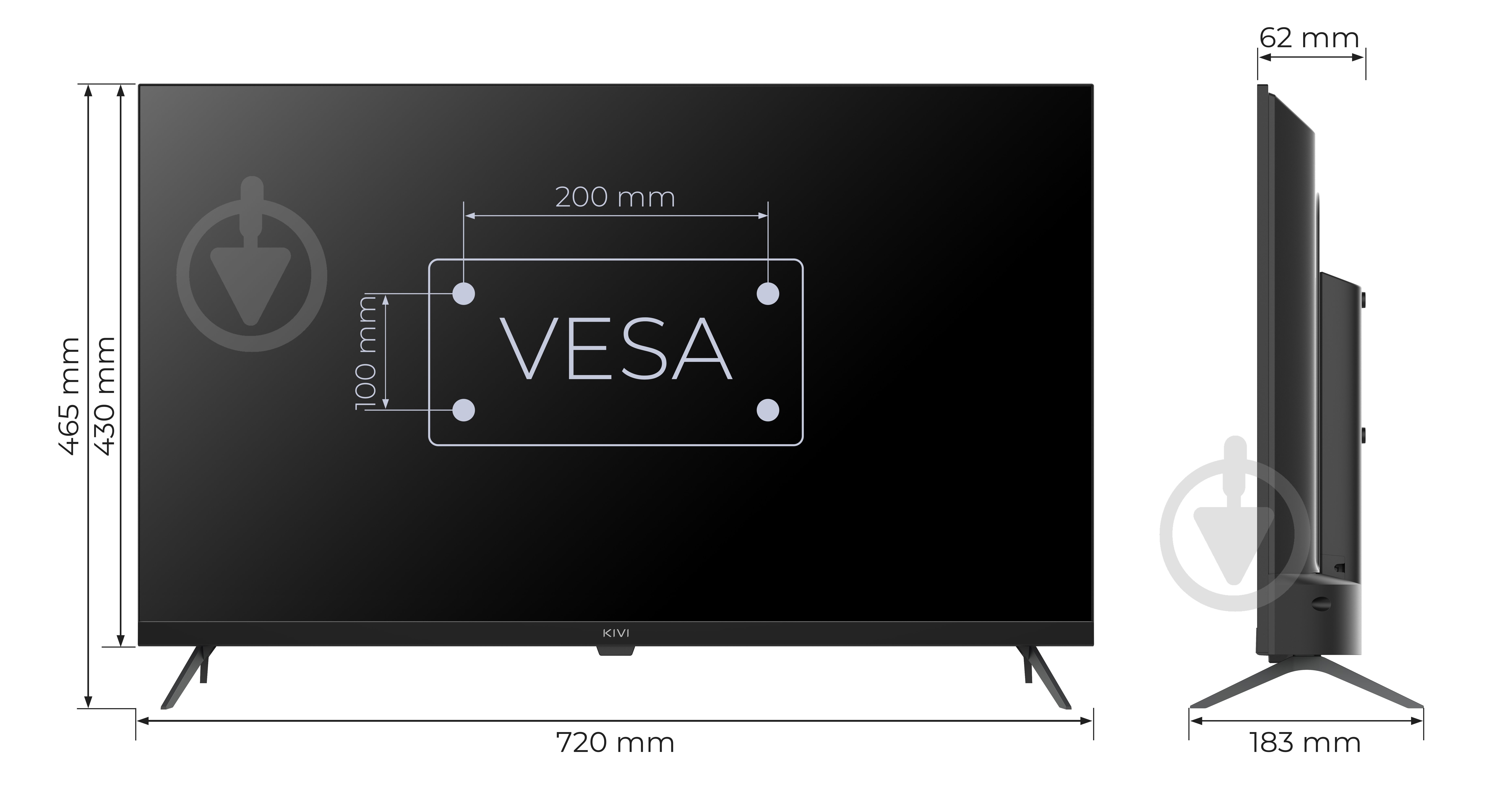 Телевизор Kivi 32F770QB Prime E5 - фото 5