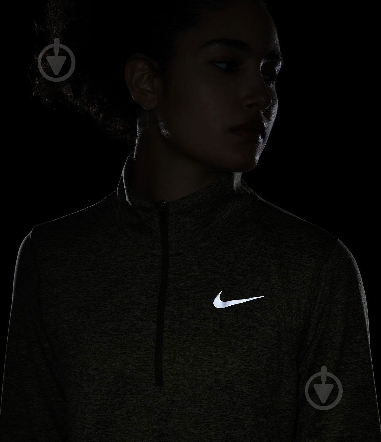 Лонгслив Nike Element CU3220-222 р.XL зеленый - фото 5