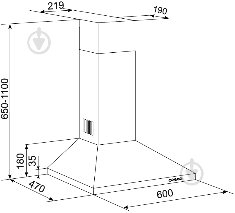 Вытяжка Eleyus Kent 960 60 IS - фото 11