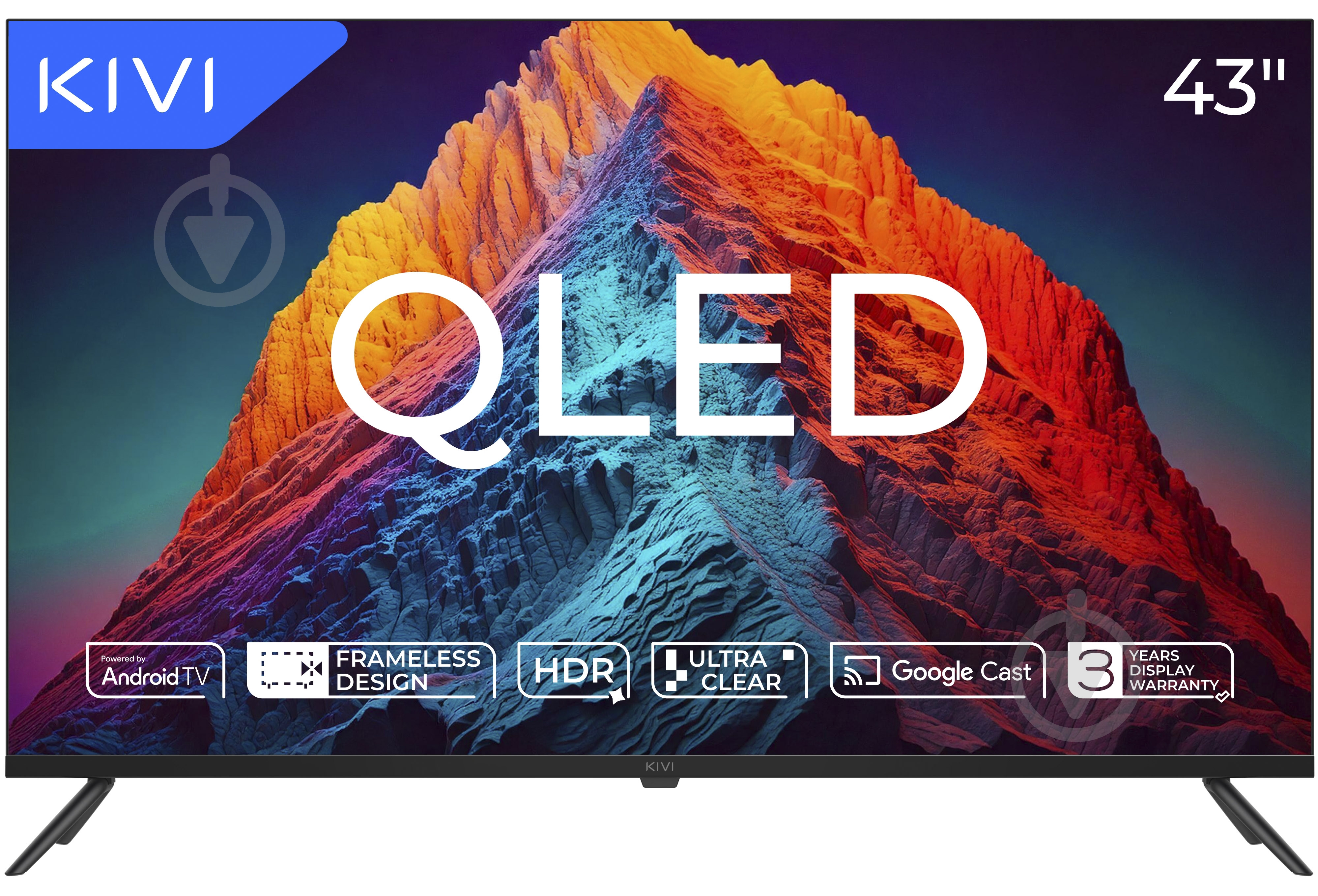 Телевизор Kivi 43U770QB Prime E5 - фото 2
