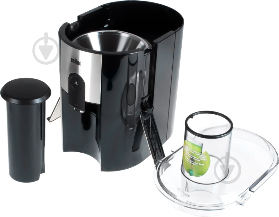 Соковыжималка Braun J500 black Identity Collection - фото 3