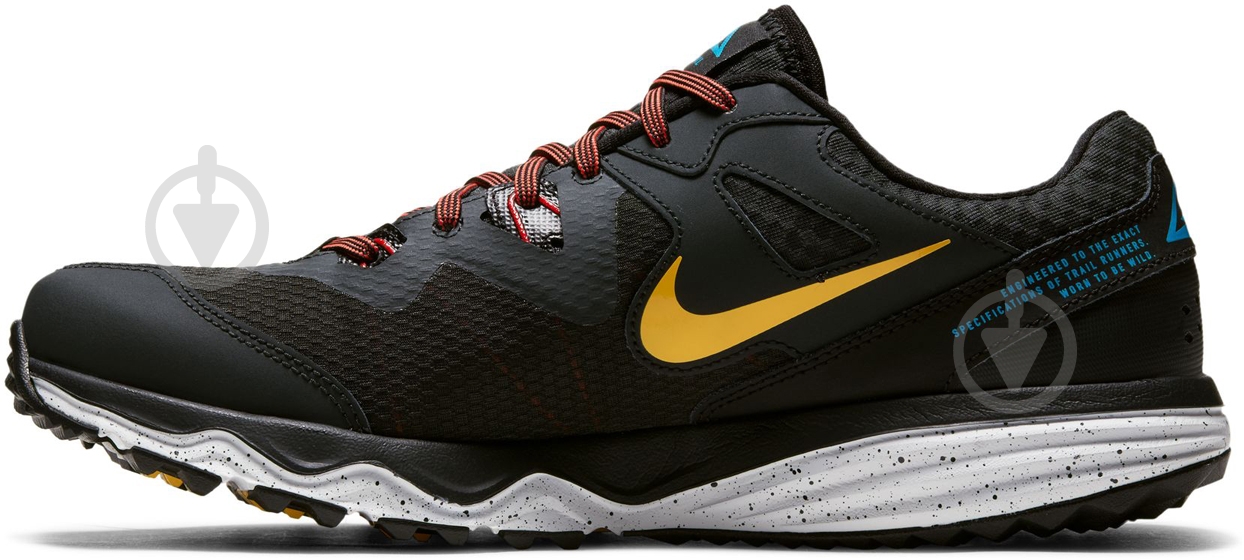 Кроссовки мужские демисезонные Nike JUNIPER TRAIL CW3808-005 р.47,5 черно-желтые - фото 4