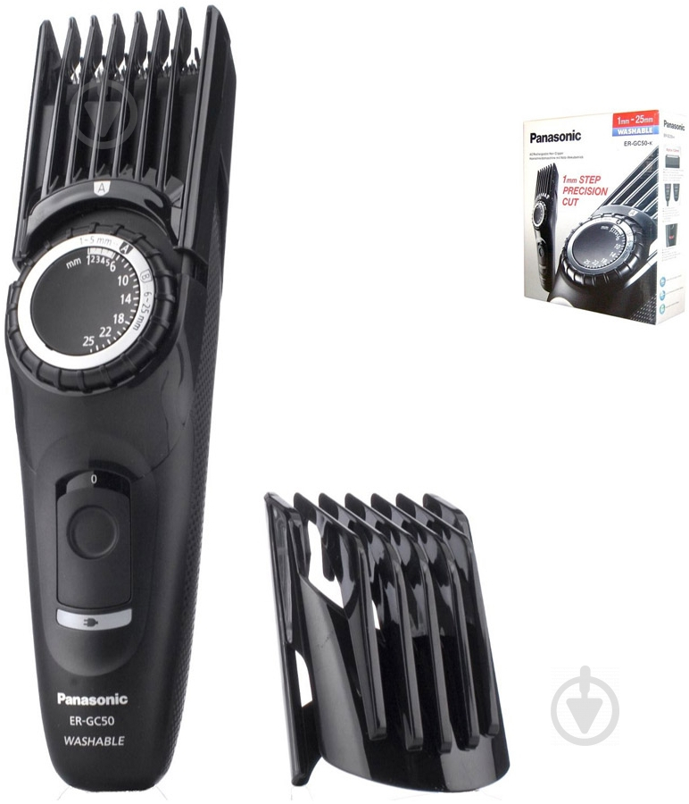 Машинка для стрижки Panasonic ER-GC50-K520 - фото 2 Машинка для стрижки Panasonic ER-GC50-K520 - фото 2