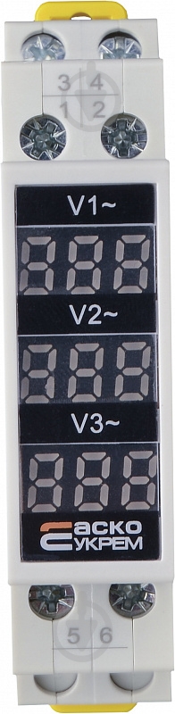Вольтметр Аско-Укрем VMD-3 (AC 80-500 V) - фото 4 Вольтметр Аско-Укрем VMD-3 (AC 80-500 V) - фото 4