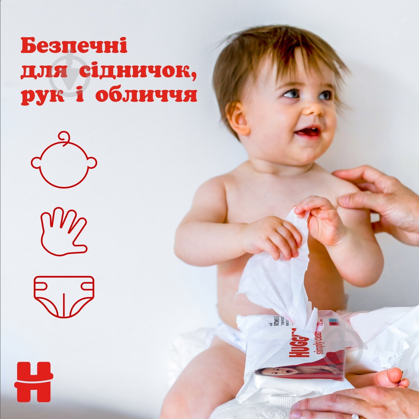 Серветка волога Huggies Simply Clean 72 шт. - фото 3