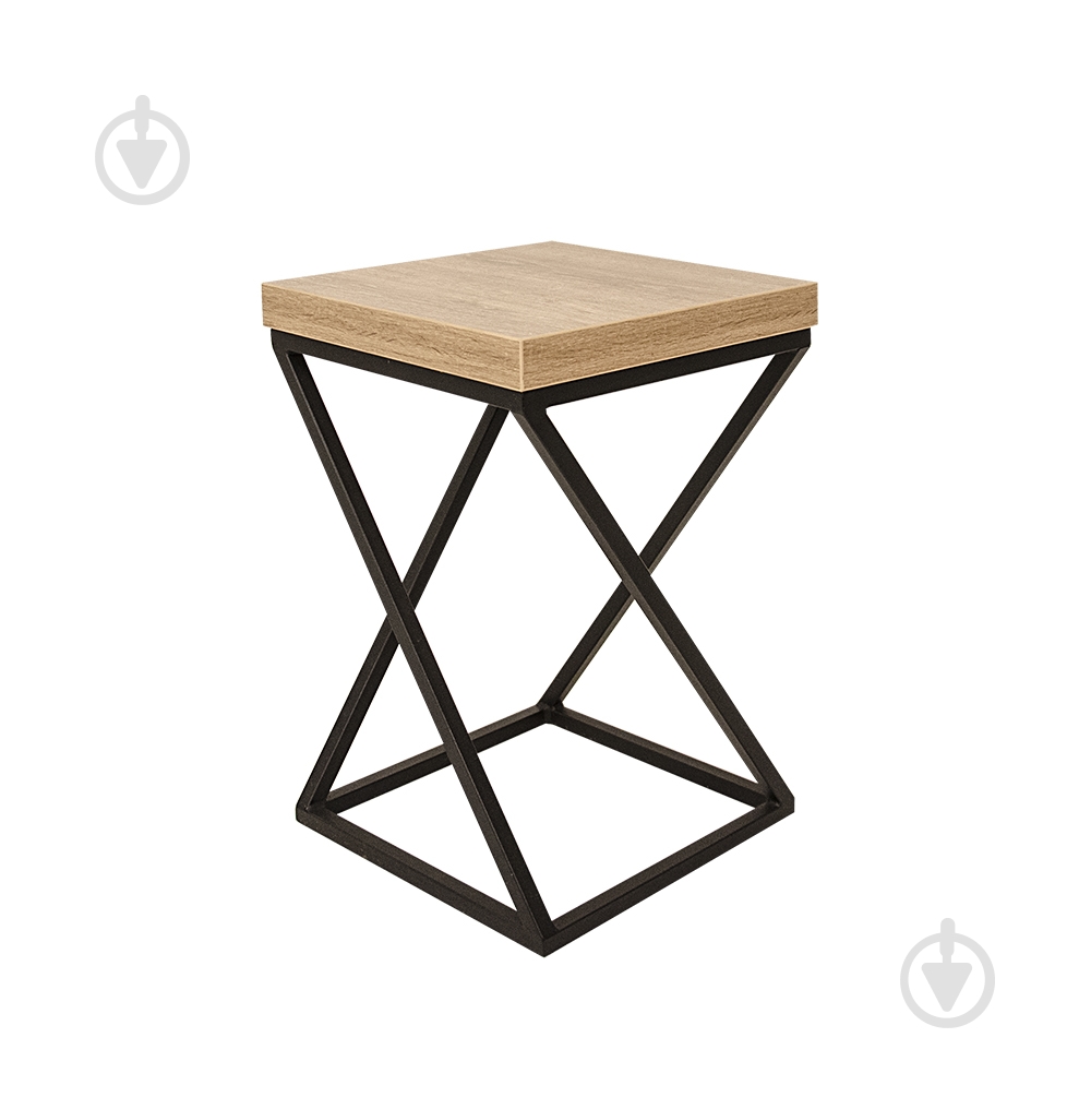 Табурет Vitan Каламит коричневый / черный - фото 1