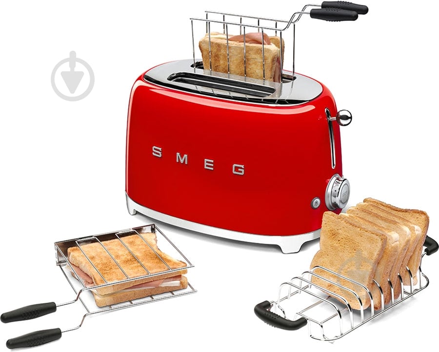 Тостер Smeg TSF01RDEU - фото 6 Тостер Smeg TSF01RDEU - фото 6