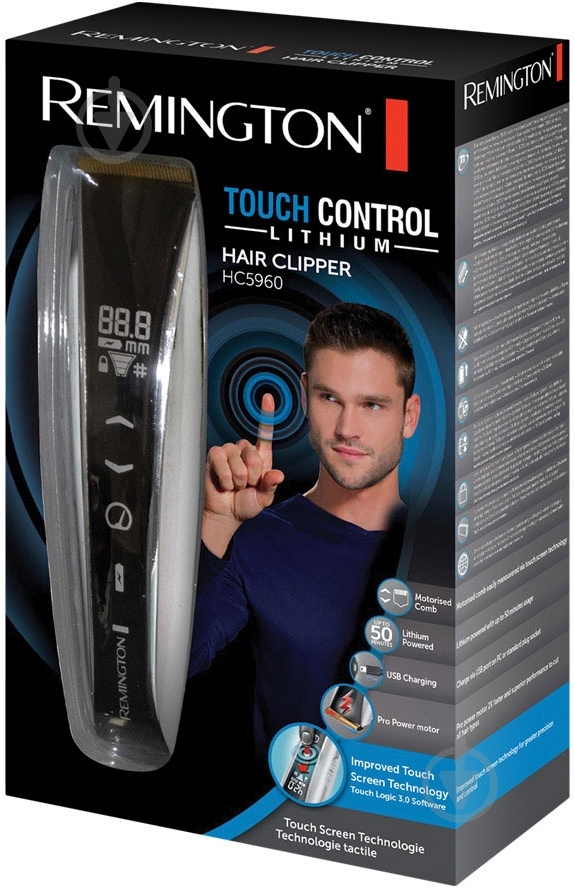 Машинка для стрижки Remington HC5960 Touch Control - фото 5