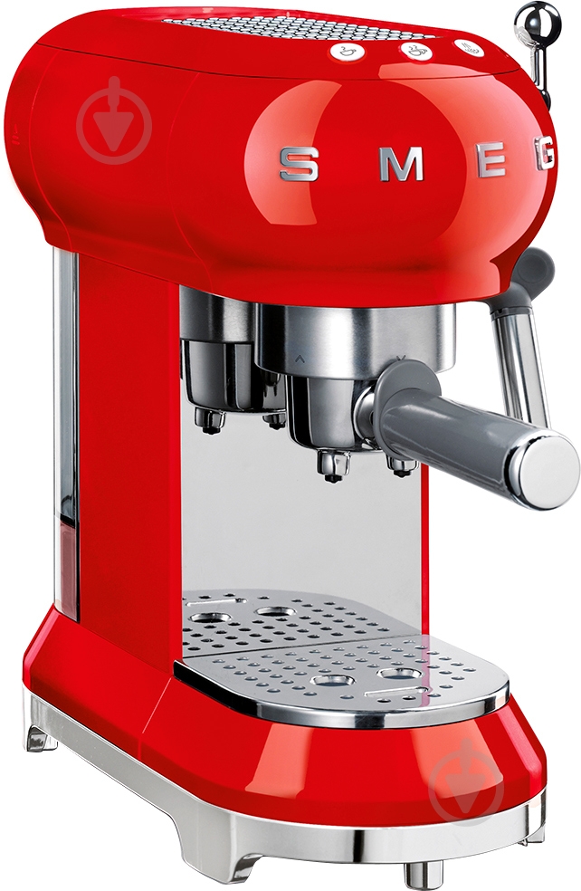 Кофеварка рожковая Smeg ECF01RDEU - фото 1
