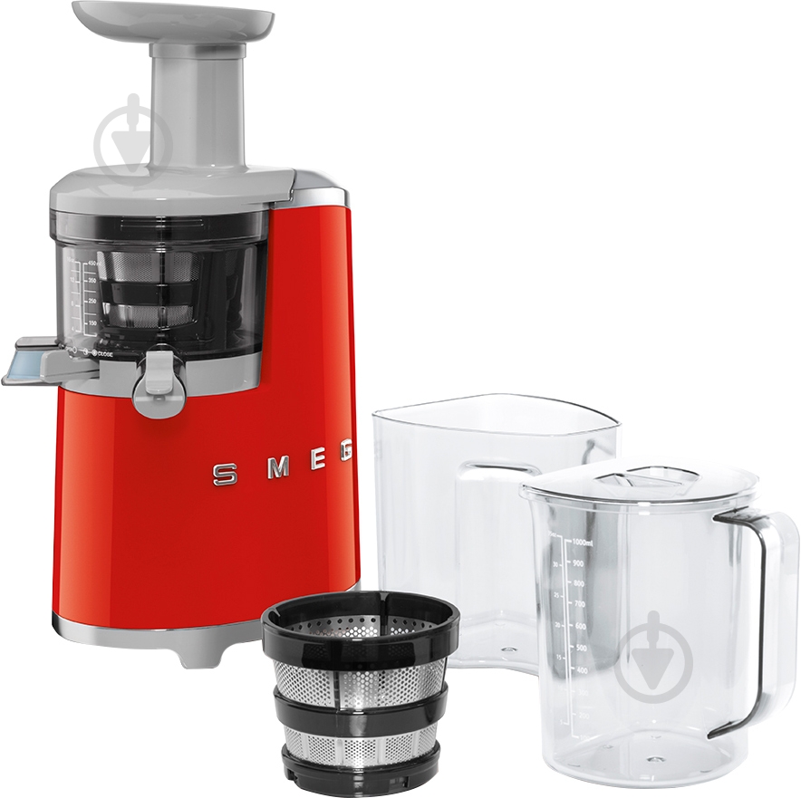 Соковыжималка Smeg SJF01RDEU - фото 1 Соковыжималка Smeg SJF01RDEU - фото 1