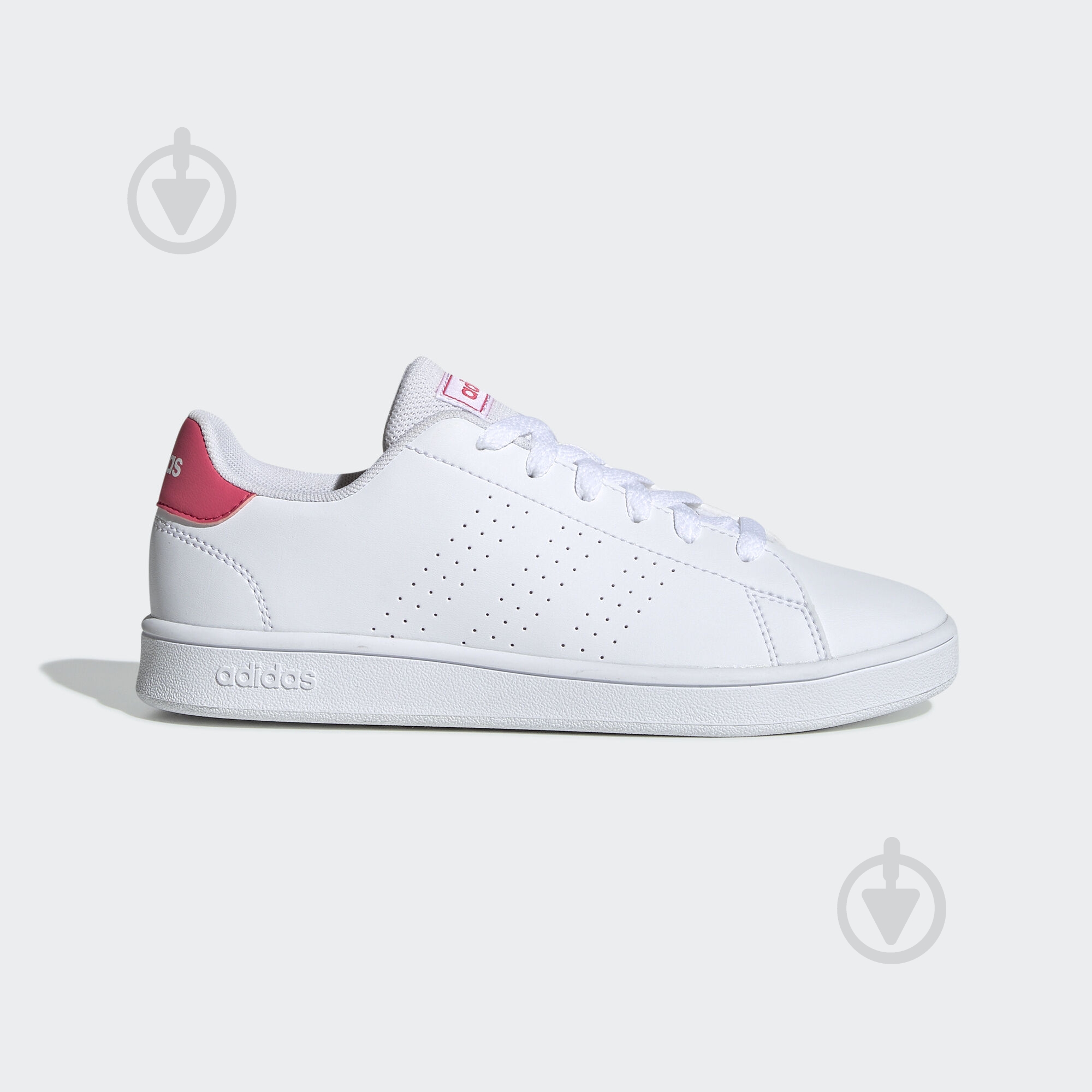 Кросівки Adidas ADVANTAGE K EF0211 р.38 2/3 білі - фото 1 Кросівки Adidas ADVANTAGE K EF0211 р.38 2/3 білі - фото 1
