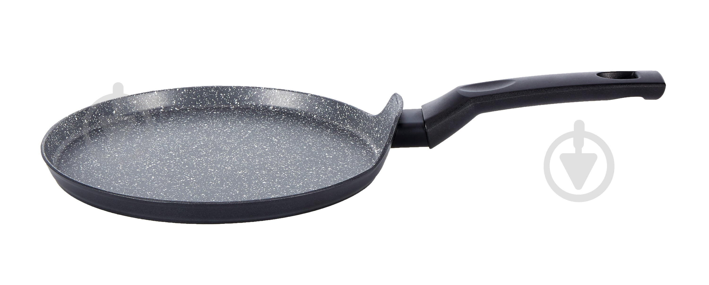 Сковорода Kohen Light Stone Anthracite Crepe 22 см - фото 1