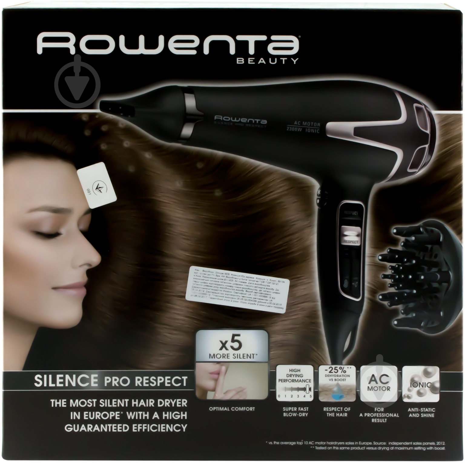 Фен Rowenta CV7670 - фото 4