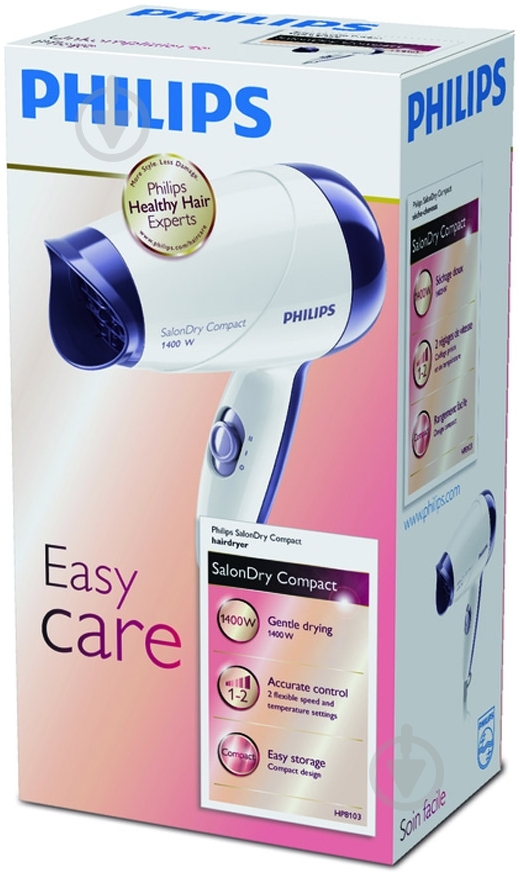 Фен Philips HP8103/00 - фото 2 Фен Philips HP8103/00 - фото 2