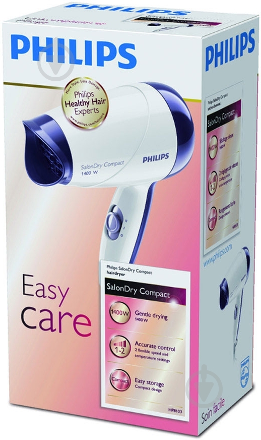 Фен Philips HP8103/00 - фото 3 Фен Philips HP8103/00 - фото 3