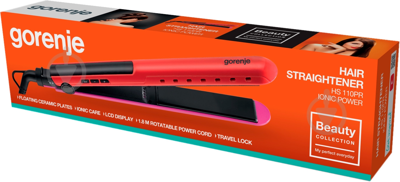 Выпрямитель для волос Gorenje HS110PR - фото 4