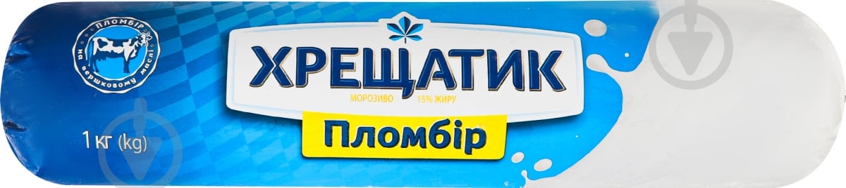 Мороженое Хрещатик 15% пломбир 1 кг - фото 1