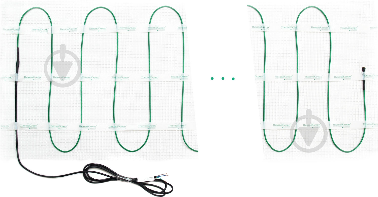 Нагрівальний мат Thermogreen TGMT 1 м2 150 Вт + Терморегулятор Grand Meyer програмо - фото 8