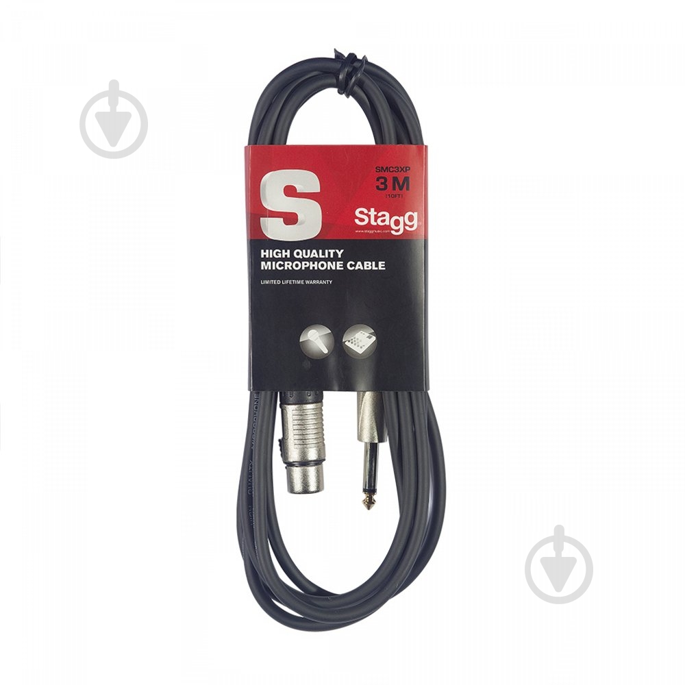 Кабель гитарный STAGG SMC3XP - фото 1