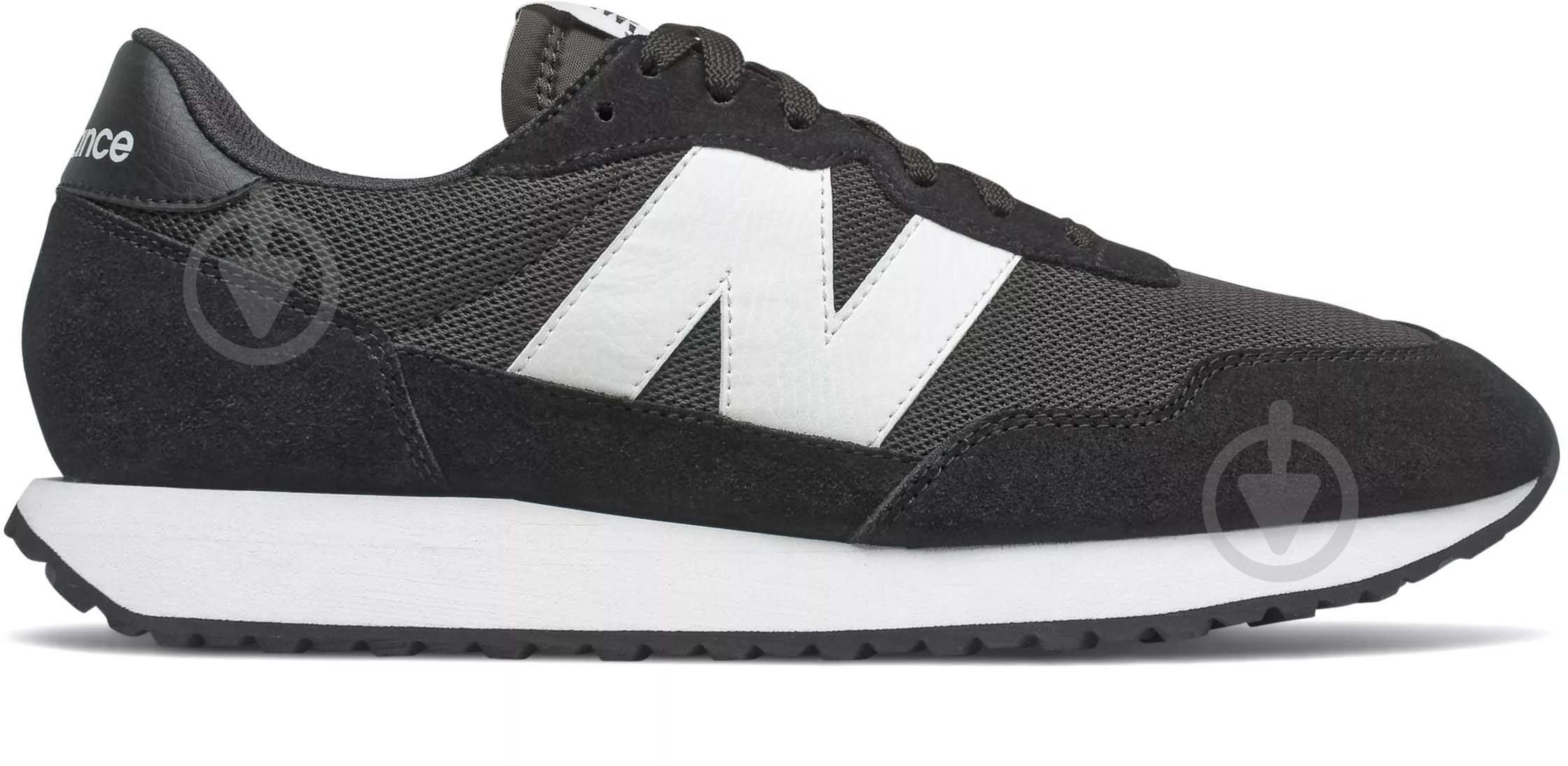 Кроссовки мужские демисезонные New Balance MS237CC р.42,5 черно-белые - фото 1